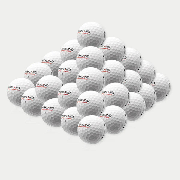 Sáu mươi bóng golf Kirkland Mix màu trắng tái chế, lựa chọn kinh tế cho người chơi golf