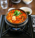 Sundubu Jjigae (Korean spicy soft tofu stew) | MyKoreanKitchen.com
