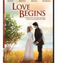 Áp phích phim Love Begins, kể về câu chuyện của Ellen Barlow và Clark Davis khi họ phải vật lộn để duy trì trang trại gia đình sau khi cha qua đời và dần nảy sinh tình cảm với nhau