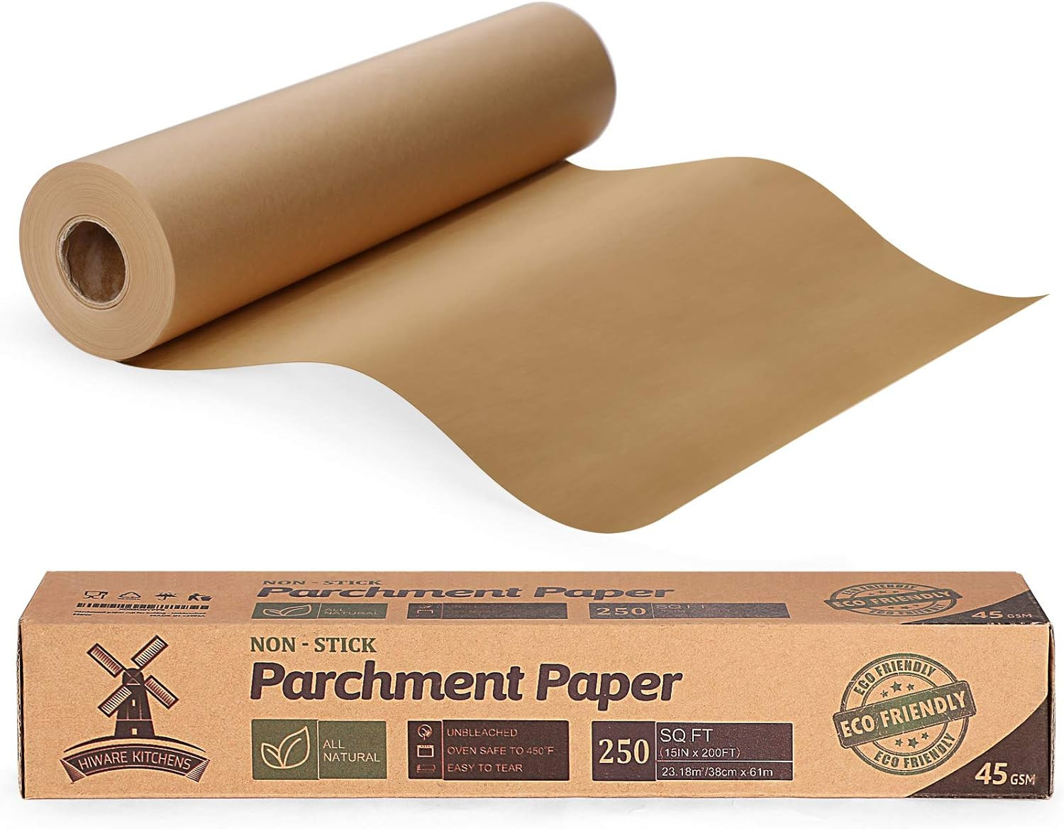 Giấy nến Reynolds Kitchens Unbleached Parchment Paper giúp bánh quy không bị dính.
