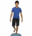 Bài tập giữ thăng bằng trên Bosu để phục hồi chấn thương mắt cá chân