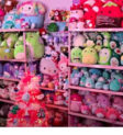 Bộ sưu tập Squishmallow đầy màu sắc