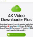 Ảnh chụp màn hình trang web từ 4K Video Downloader (Tháng 1 năm 2025)
