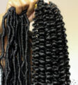 Kiểu tóc soft locs distressed mang phong cách xù tự nhiên
