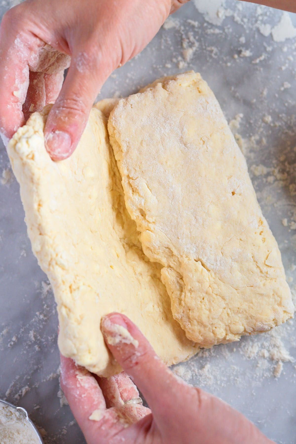 Gấp bột bánh quy