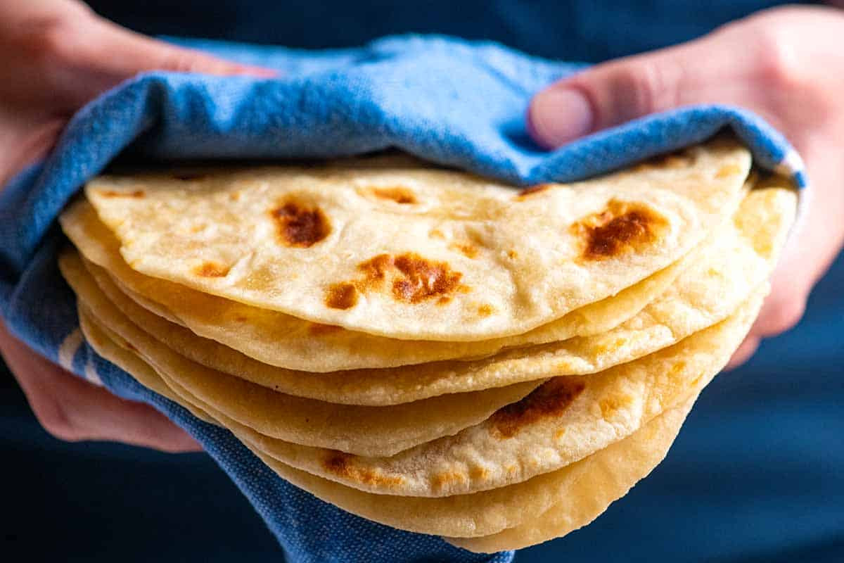 Vỏ bánh taco bột mì mềm