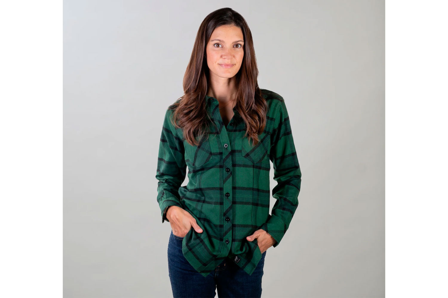 Áo sơ mi flannel Pladra Women's Everyday mềm mại