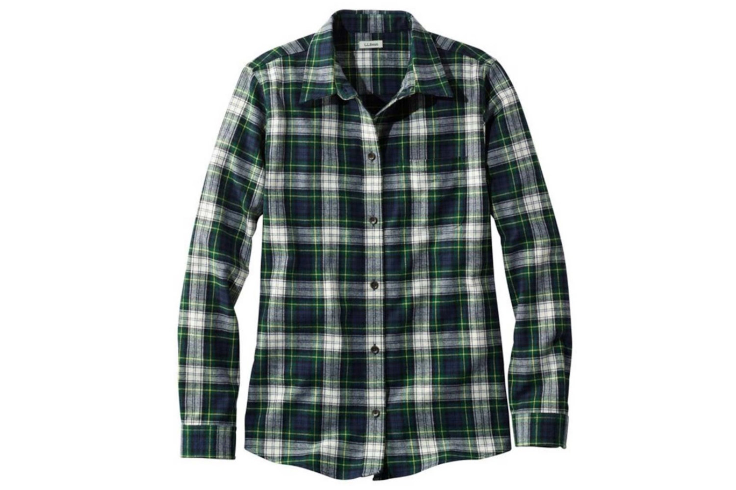 Áo sơ mi flannel L.L.Bean Women's Scotch Plaid dáng rộng giá tốt