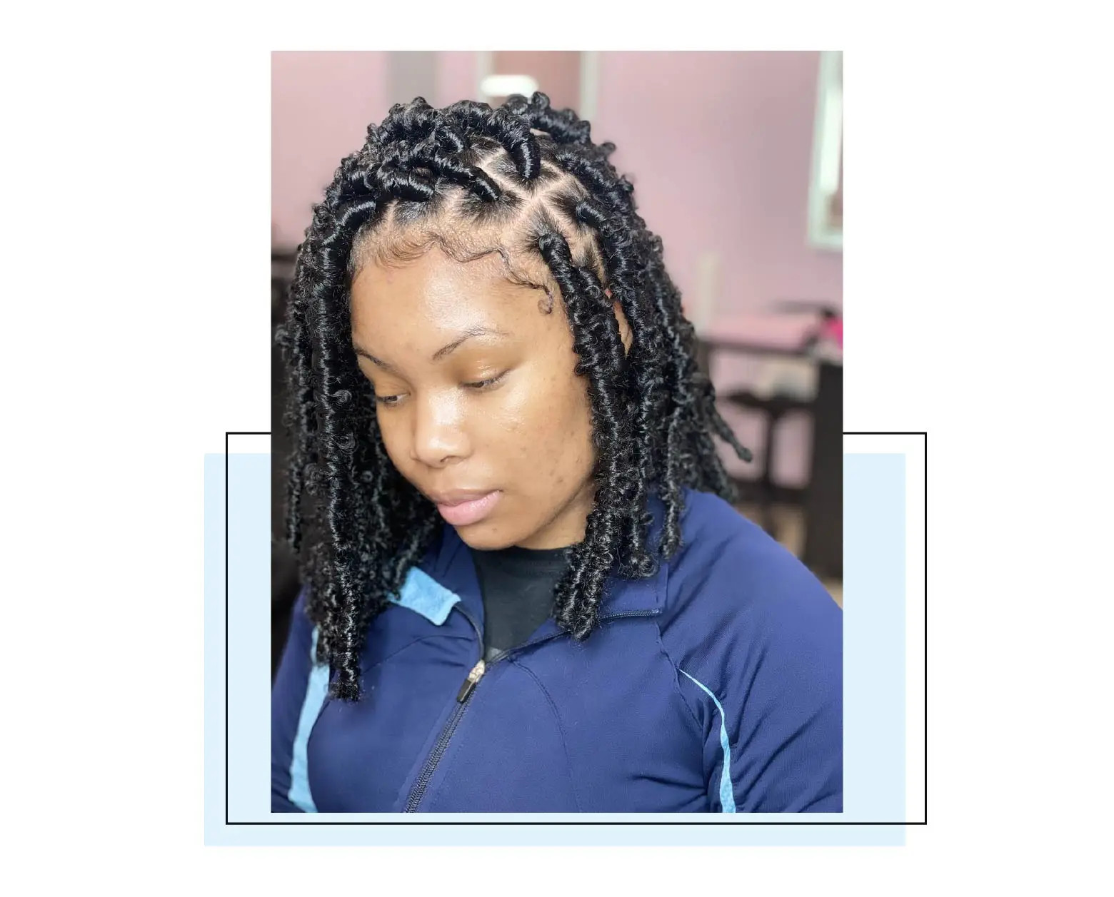 Kiểu tóc soft locs mang lại vẻ ngoài tự nhiên và thời trang